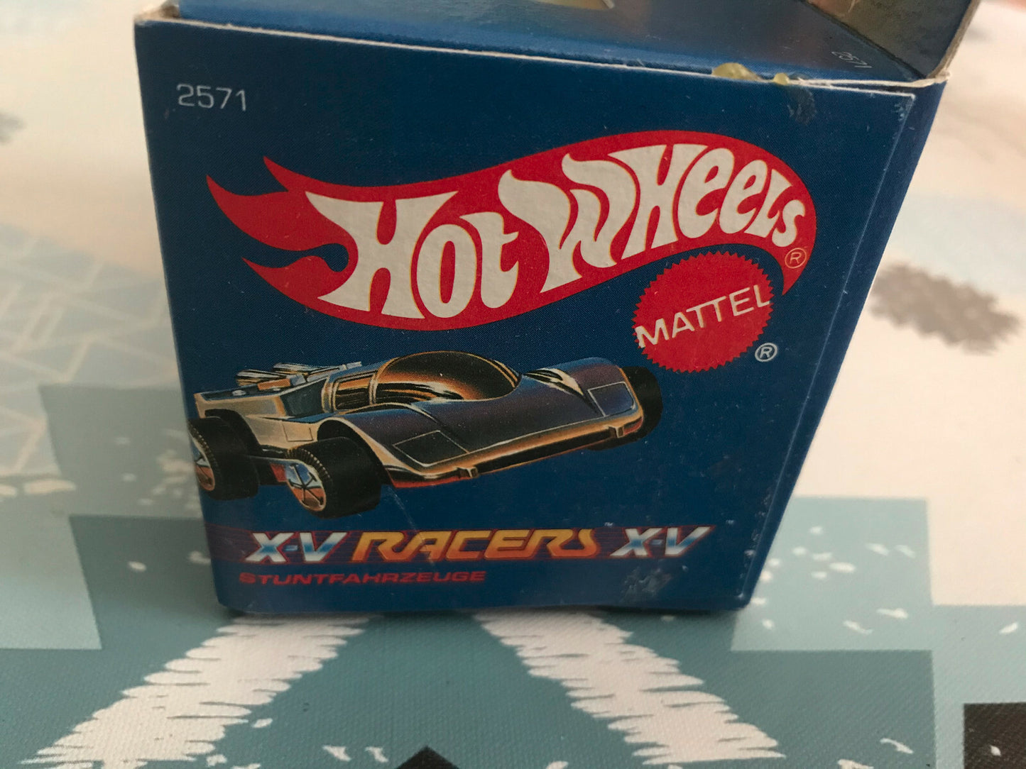 Voiture Miniature Hot Wheels - X-V Racers 1985 Speed Spinner Hotwheels 2571