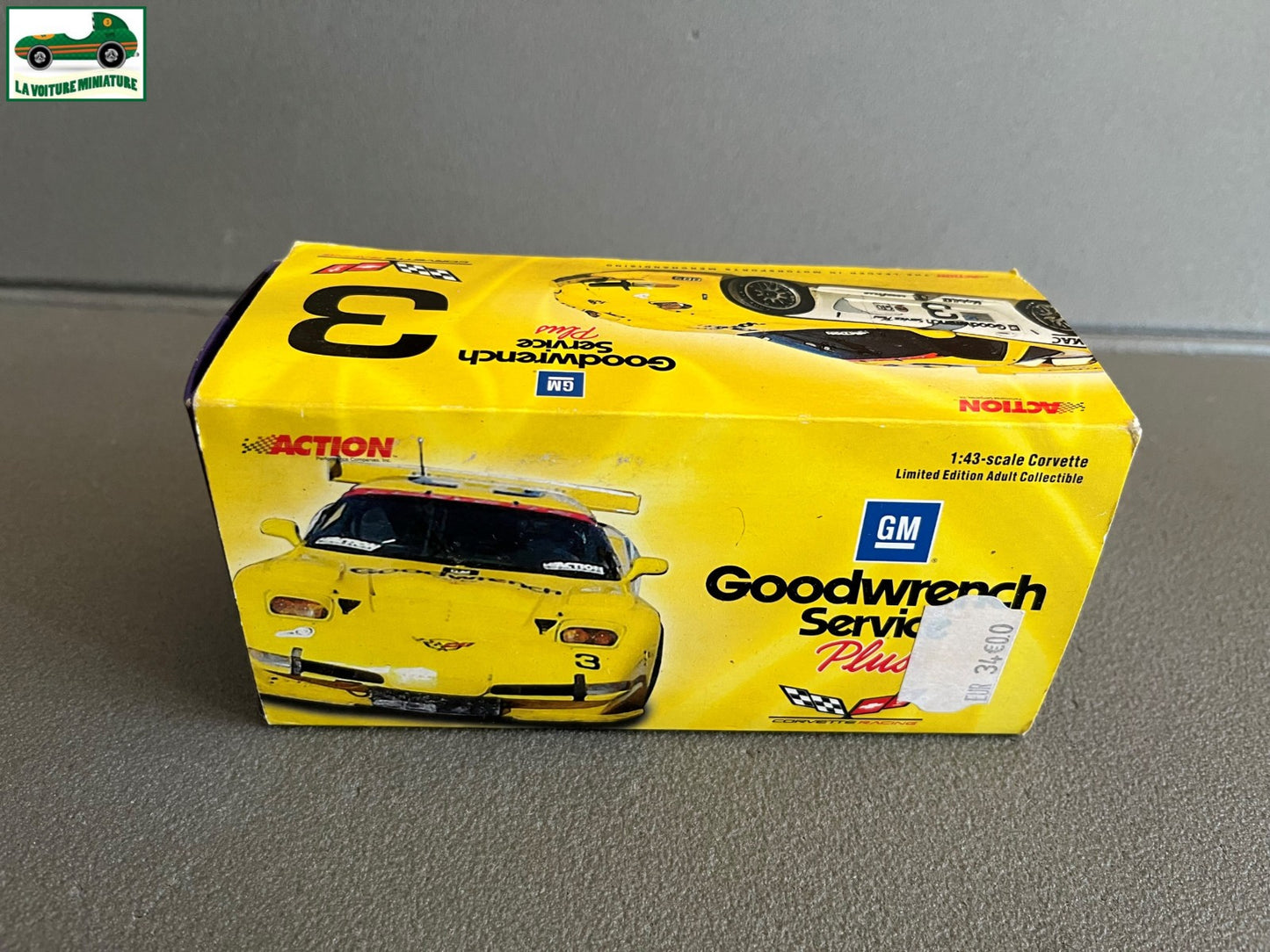 Voiture Miniature Americaine Chevrolet Corvette C5-R 2000 Action au 1/43
