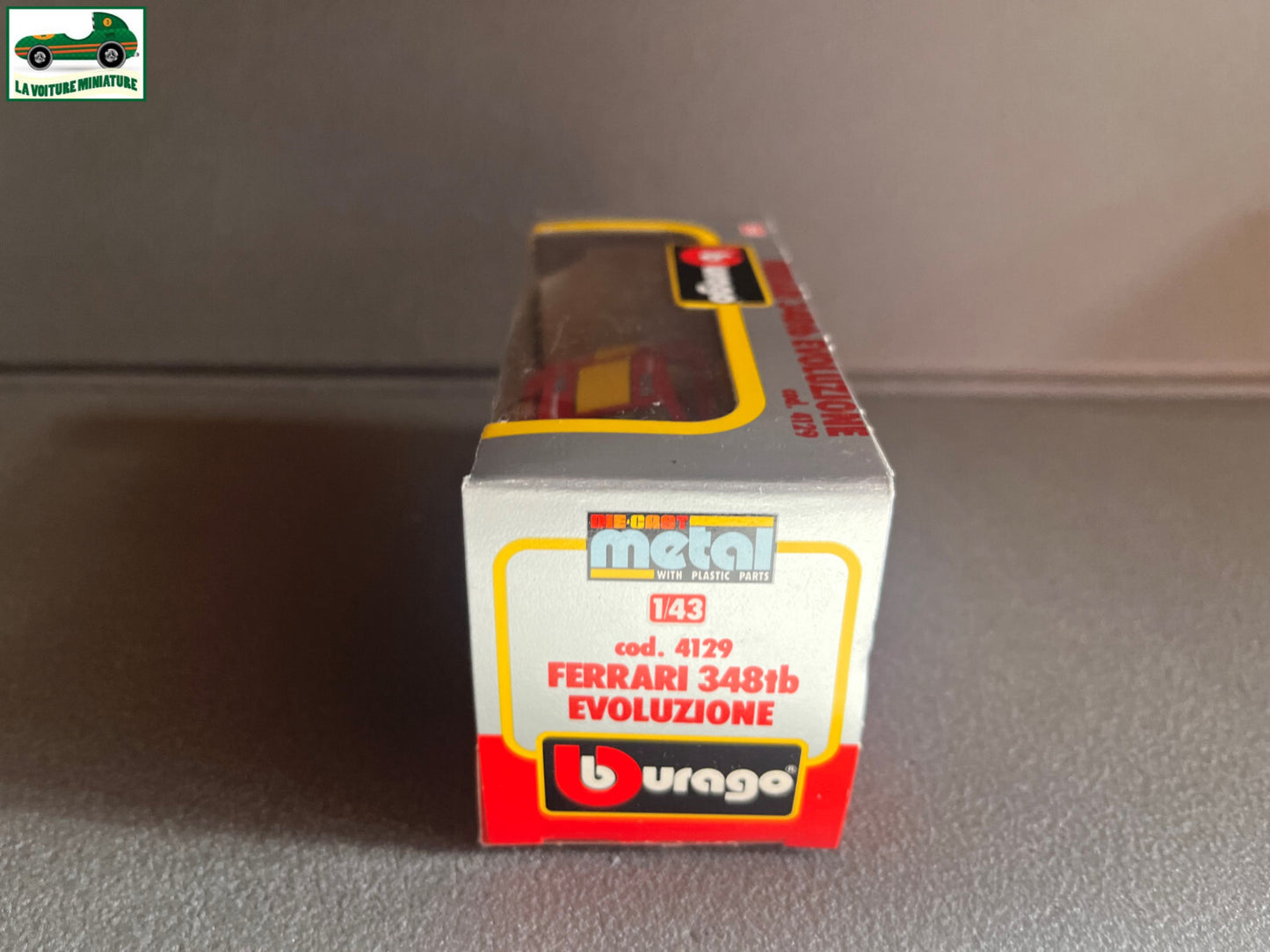 Voiture miniature Collection Ferrari 348 tb Evoluzione tb cod 4129 Burago 1/43