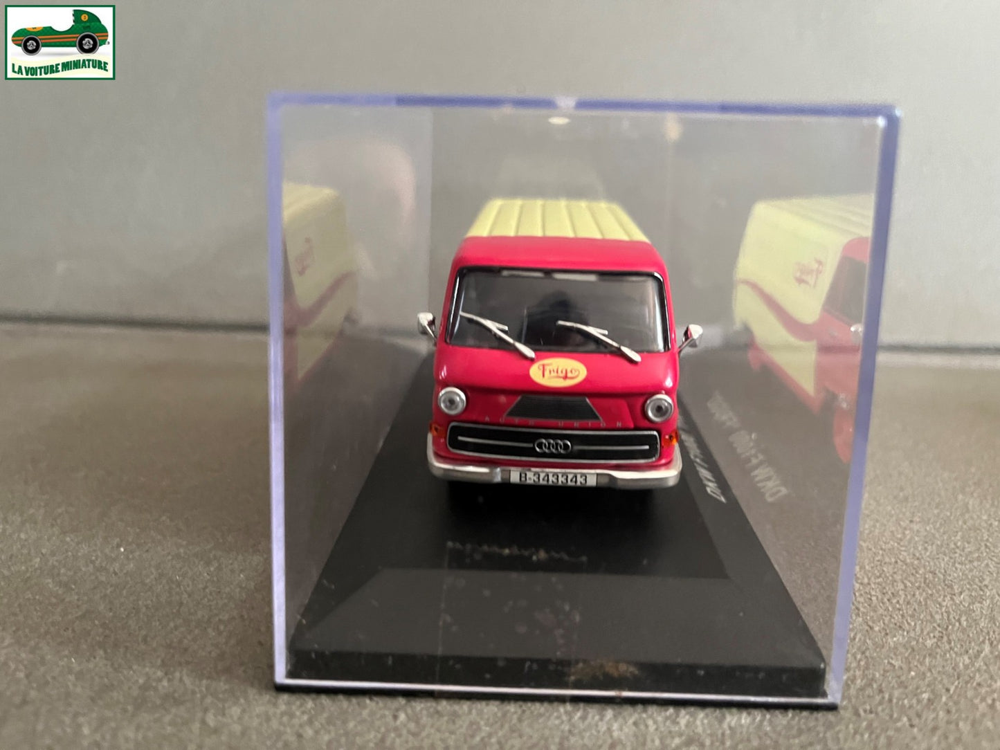 Voiture Miniature Camion Publicitaire DKW F1000 Frigo au 1/43