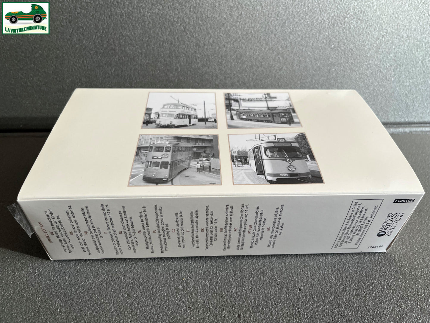 Voiture Miniature Tramway Geta 1929 Beijnes Haarlem Ixo Atlas au 1/87