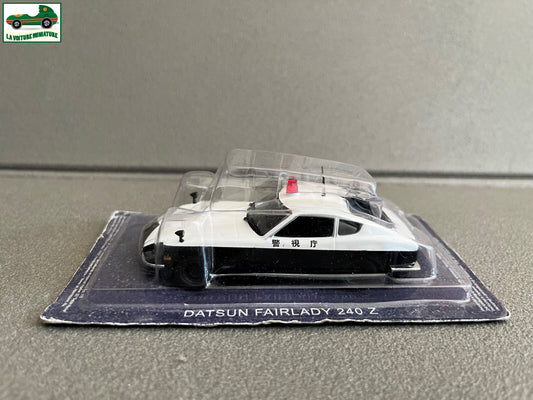 Voiture miniature Datsun Fairlady 240 Z Police du Monde DeAgostini au 1/43