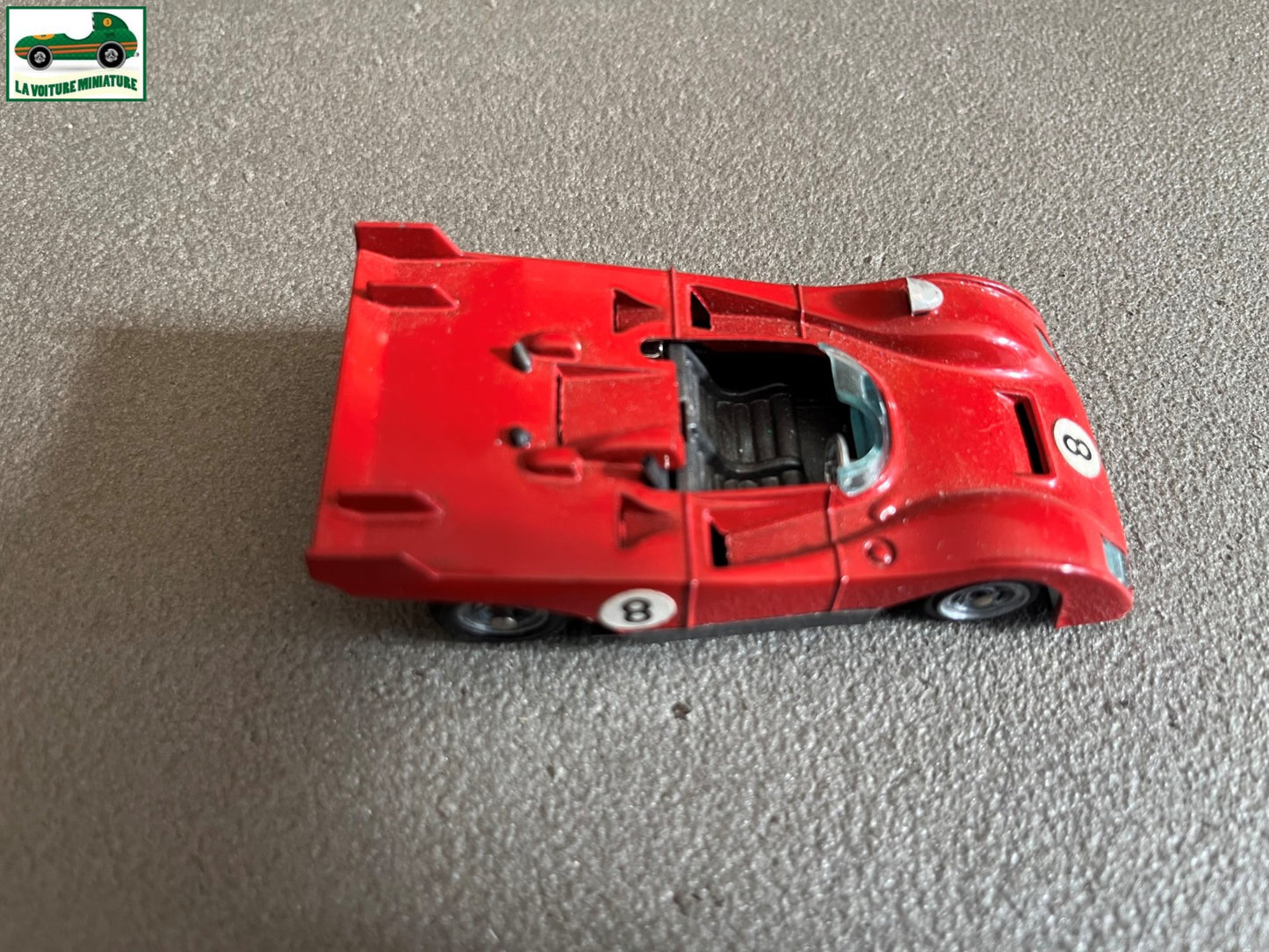 Ancienne Voiture Miniature Ferrari 312 PB Mebetoys Mattel Made in Italy 1/43