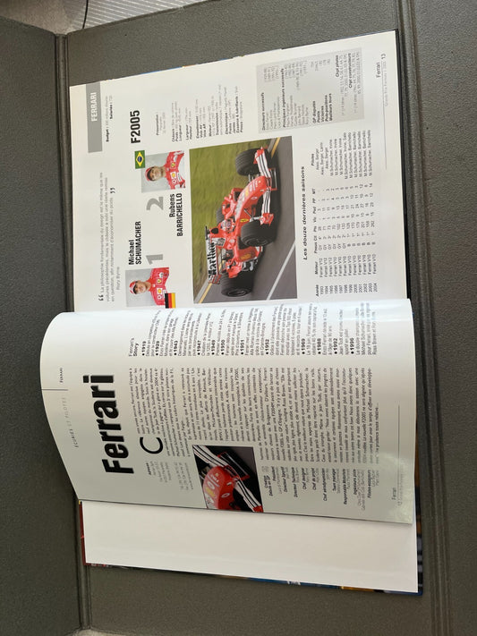 Livre Voiture Automobile Formule 1 F1 2005 Horizon