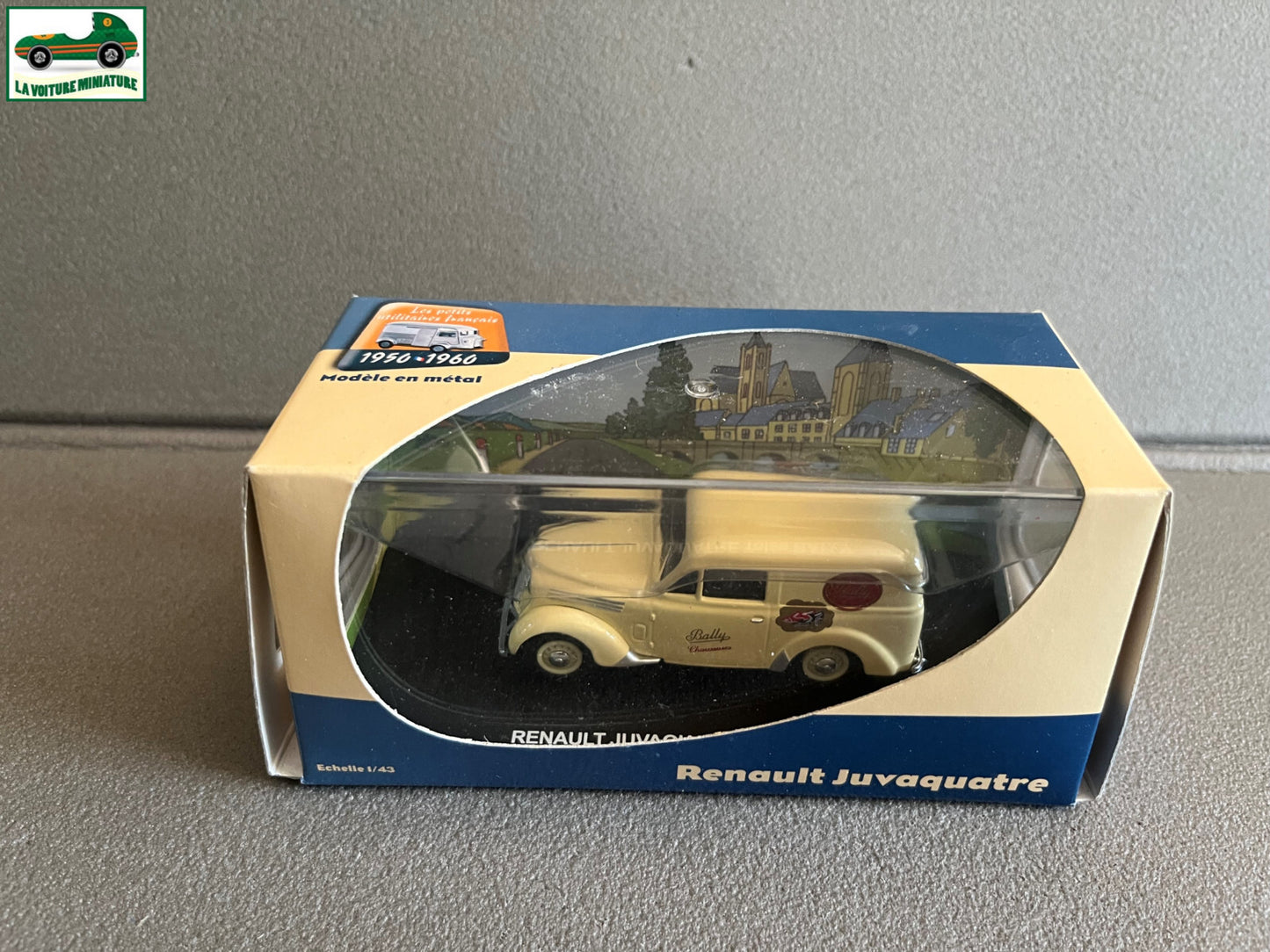 Voiture Miniature Utilitaire Renault Juvaquatre Bally Atlas Eligor 1/43