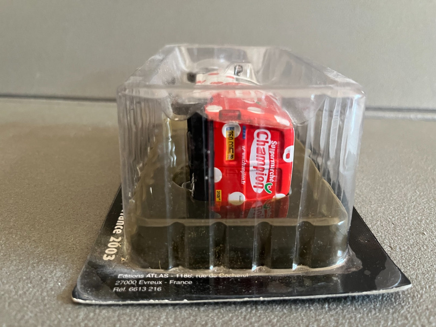 Voiture Miniature Fiat Scudo Champion 2003 Tour de France Vélo Norev au 1/43