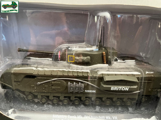 Miniature Militaire Blindé Char Infantry Tank Mk. IV Churchill France 1944 1/43