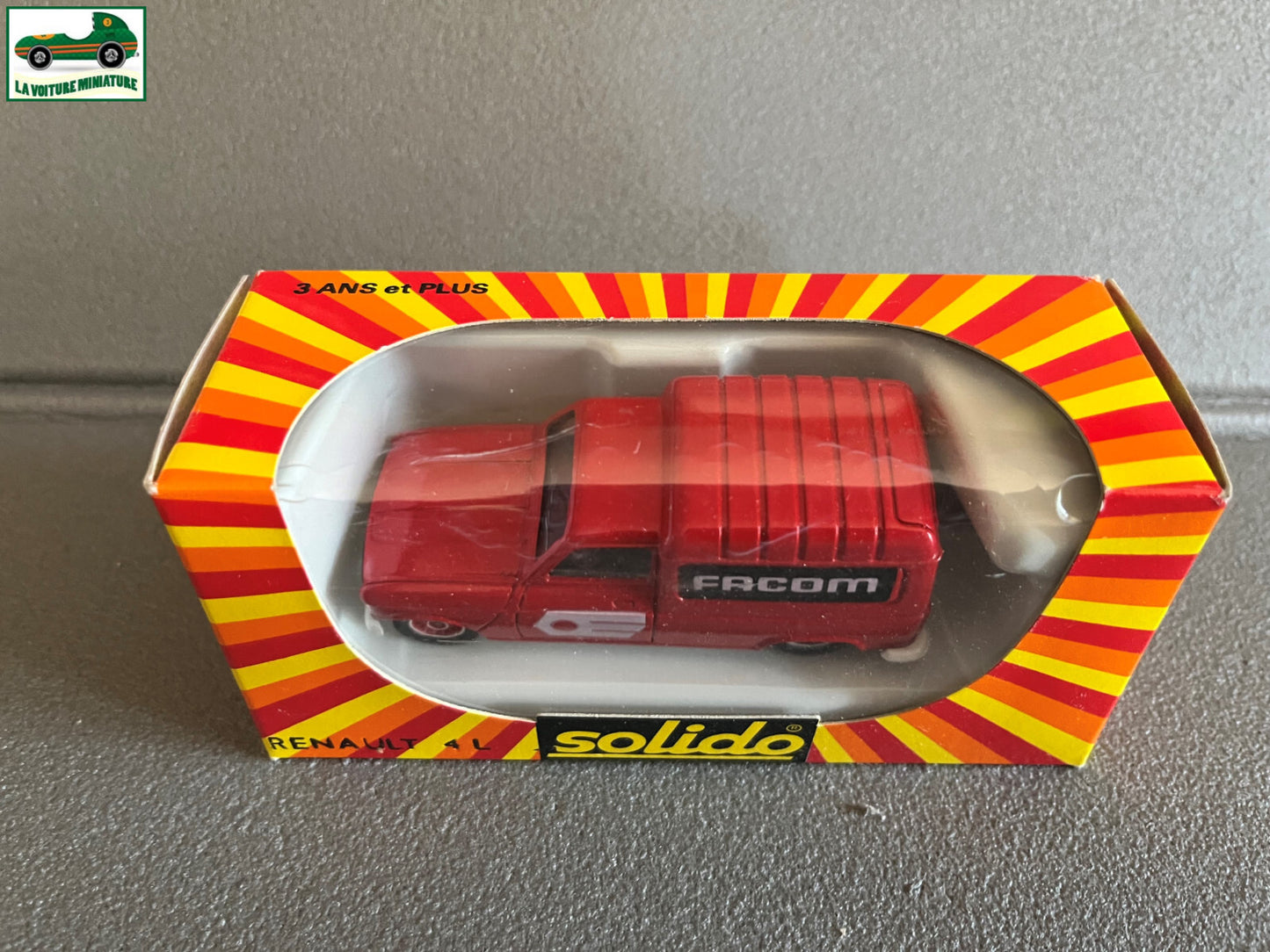 Voiture Miniature Renault 4L Facom Solido au 1/43