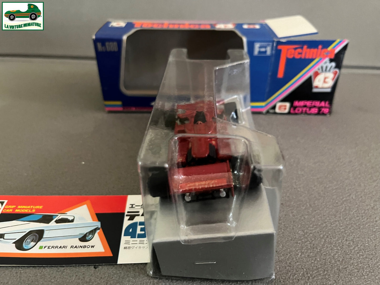 Voiture Miniature Formule 1 F1 Imperial Lotus 78 Technica Japan au 1/43