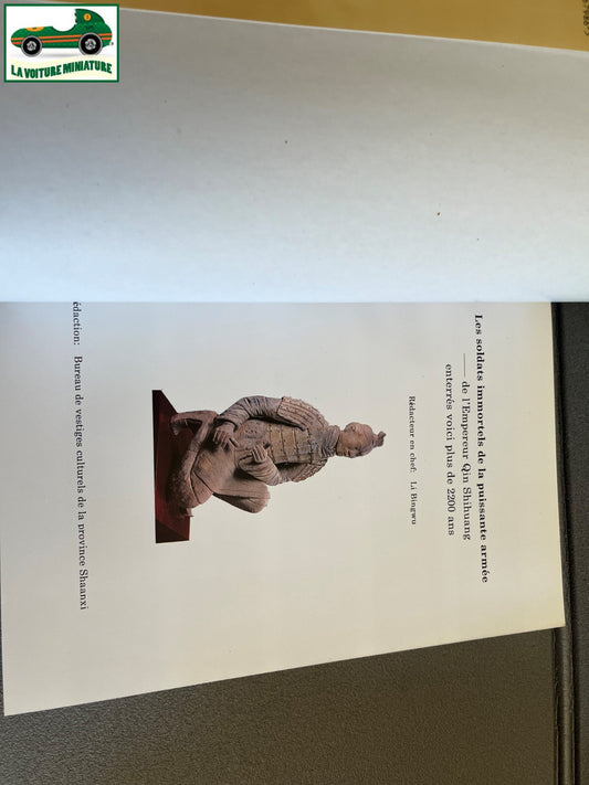 Livre Art Histoire Chine Les Soldats Immortels de la puissante armée Sanqin