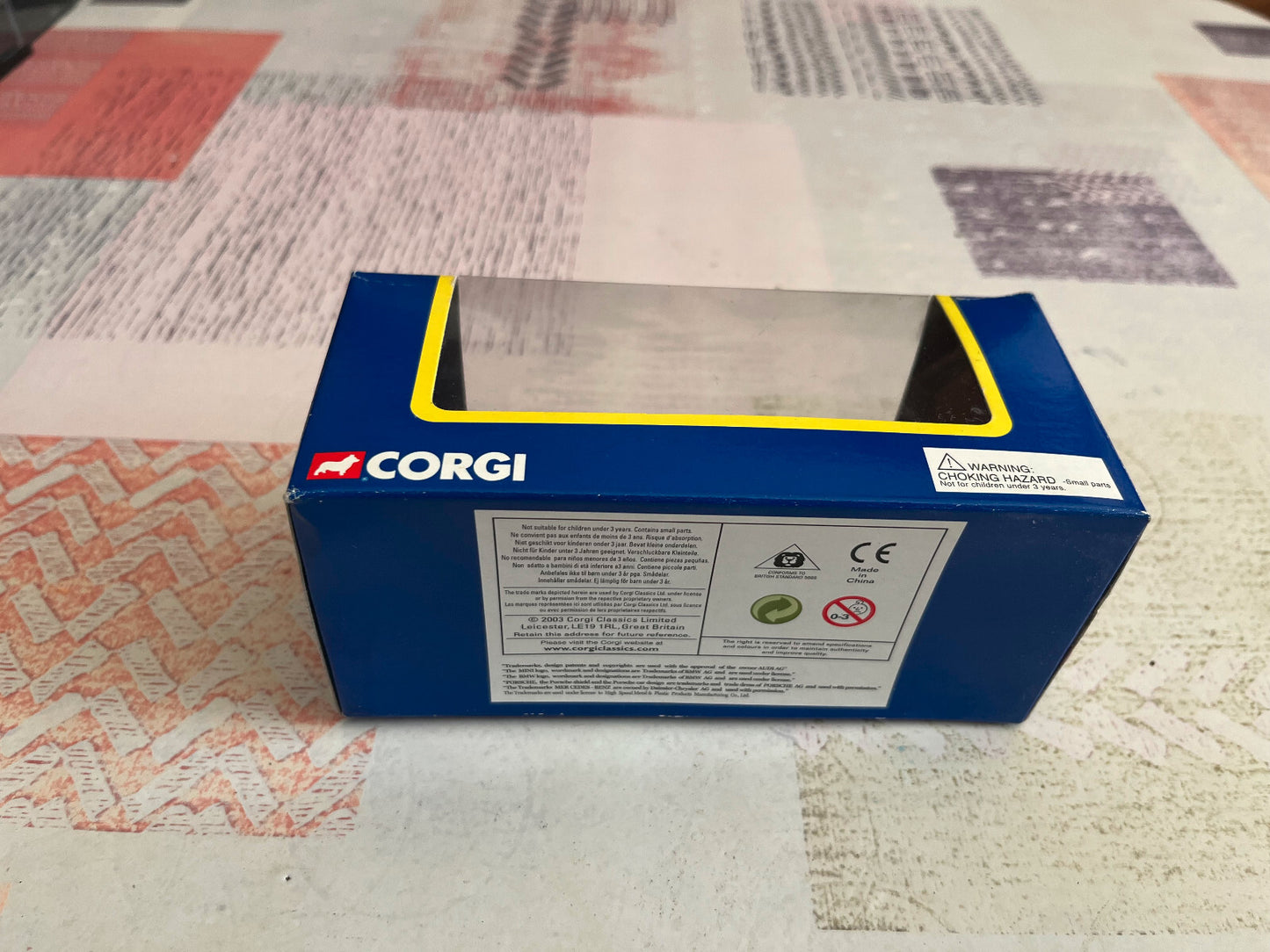 Voiture miniature Audi TT Corgi TY91081 au 1/43