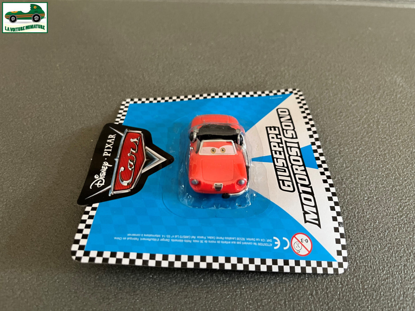 Voiture Miniature Cars Disney Giuseppe Motorosi Sono Plastique DHP