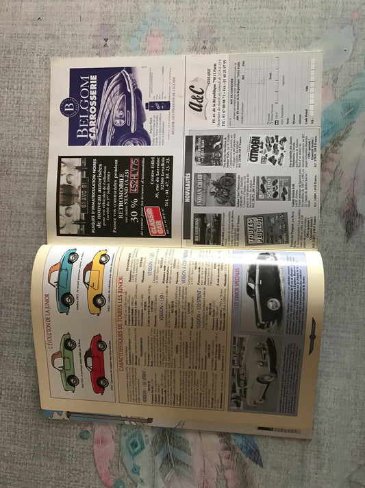Livre Revue Voiture Automobile Automobilia N°22 1998