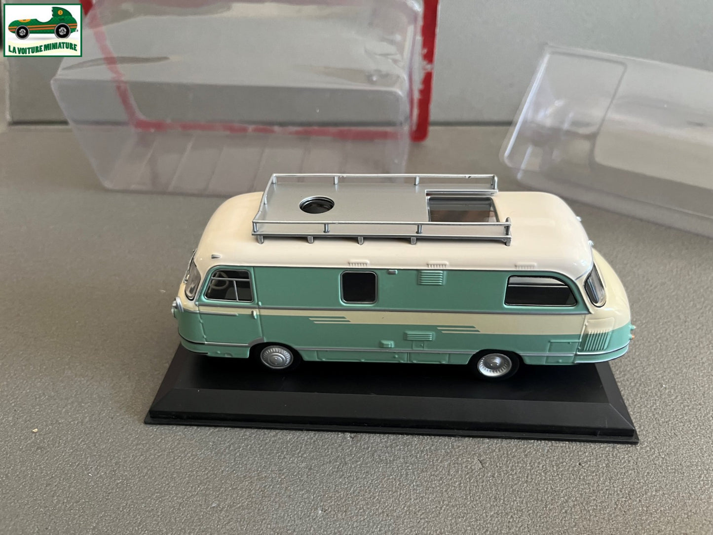 Voiture miniature Passion Camping Car Mikafa Reisemobil 1959 au 1/43