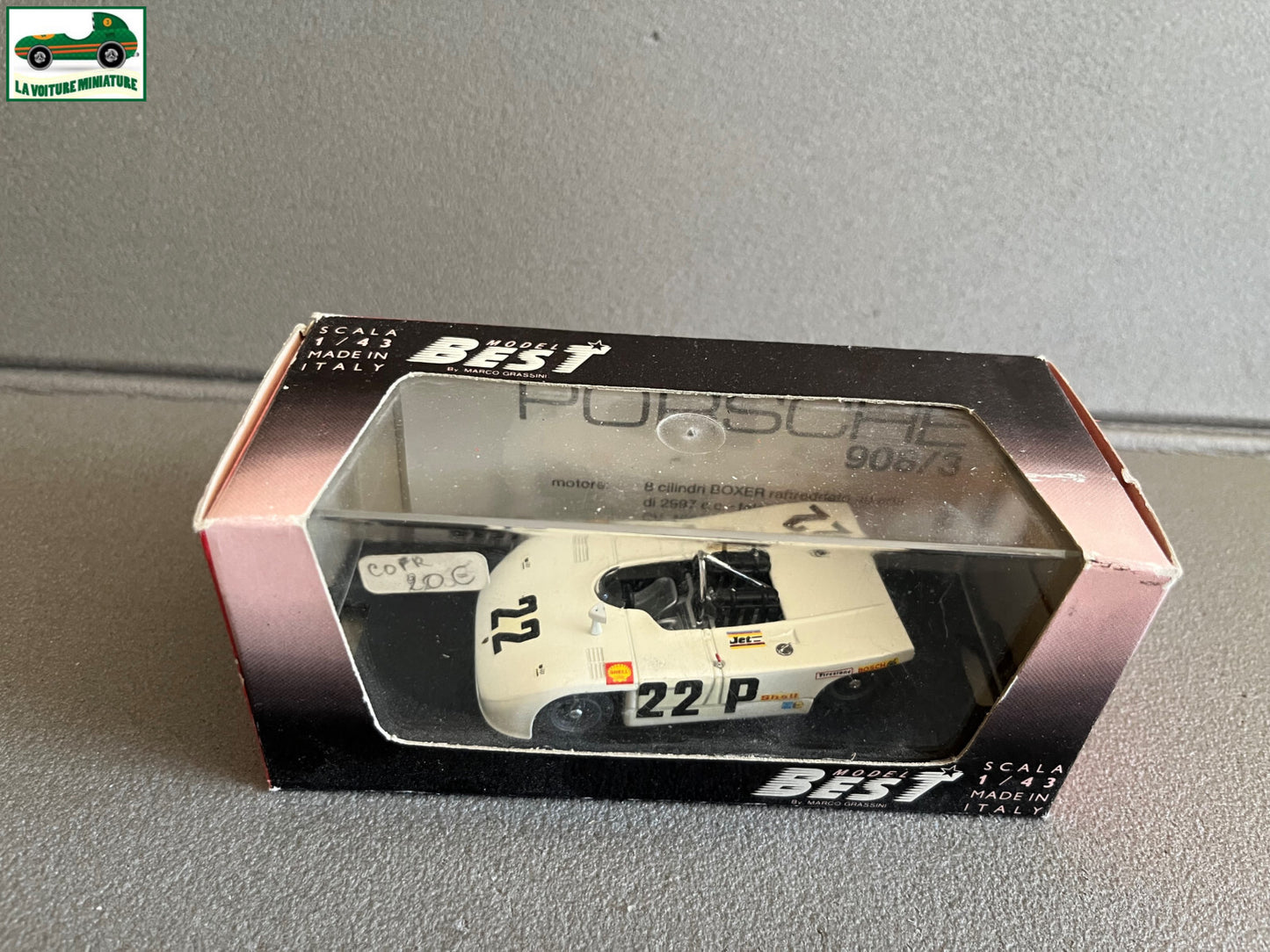 Voiture Miniature Porsche 908/3 Best Models au 1/43