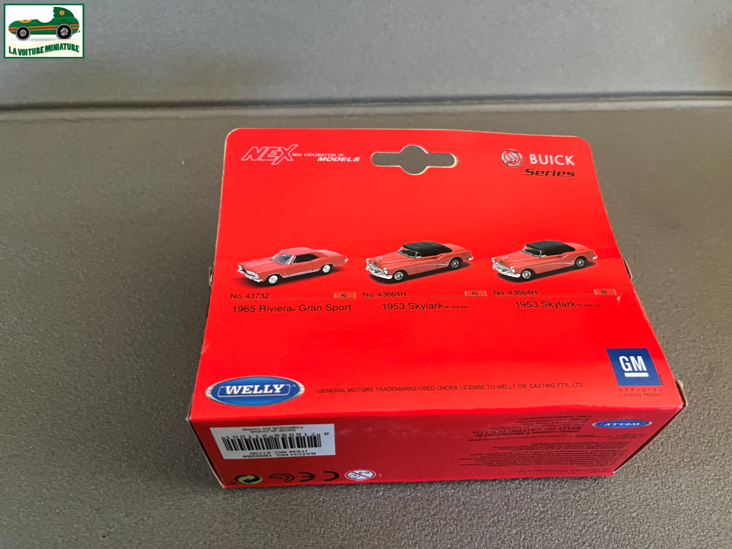 Voiture miniature Buick Riviera Gran Sport 1965 Welly 1/34 - 1/36 - 1/39