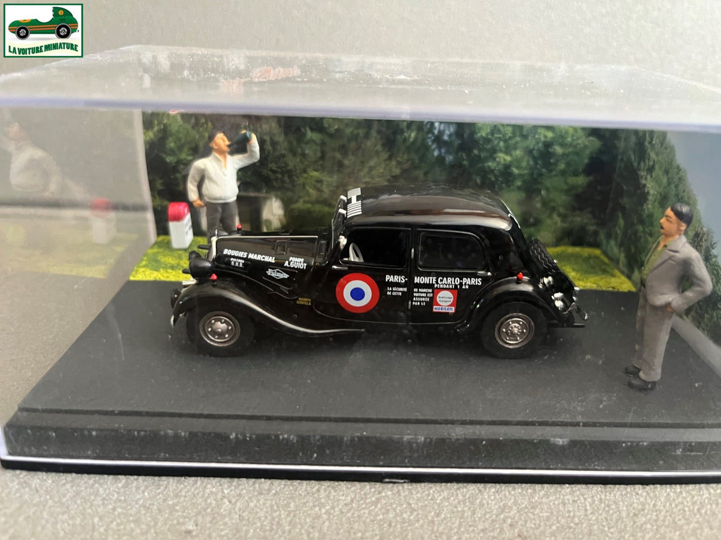 Voiture Miniature Citroen Traction 7 Etape 20 La Route Bleue RN7 1/43