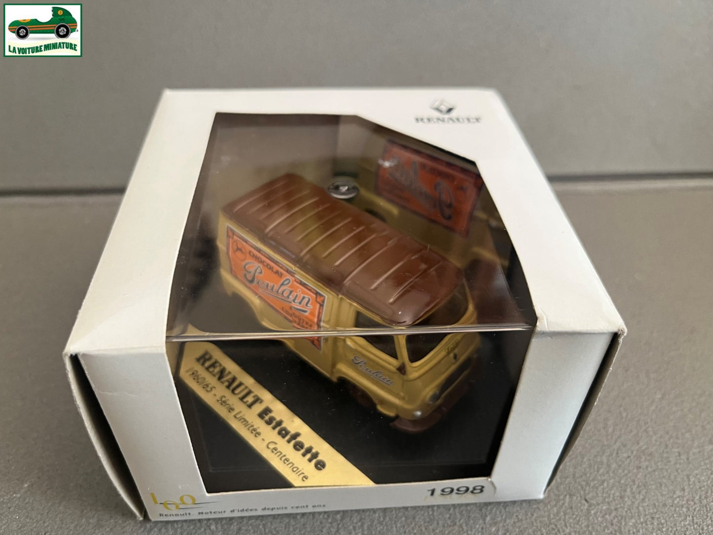 Voiture Miniature Renault Estafette Poulain Centenaire Vitesse au 1/43