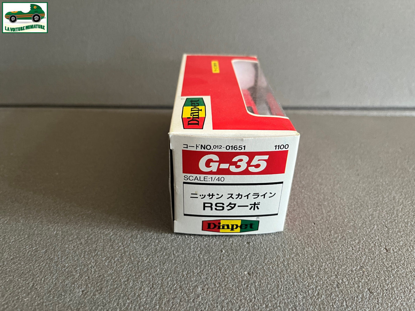 Ancienne Voiture Miniature Nissan Skyline RS Turbo Diapet G-35 Japan au 1/40
