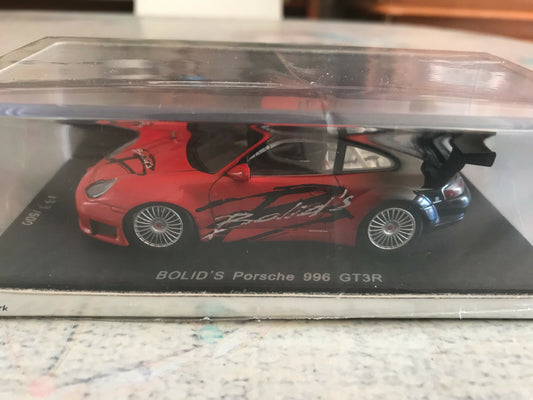 Voiture Miniature 911 Bolid's Porsche 996 GT3R Spark au 1/43