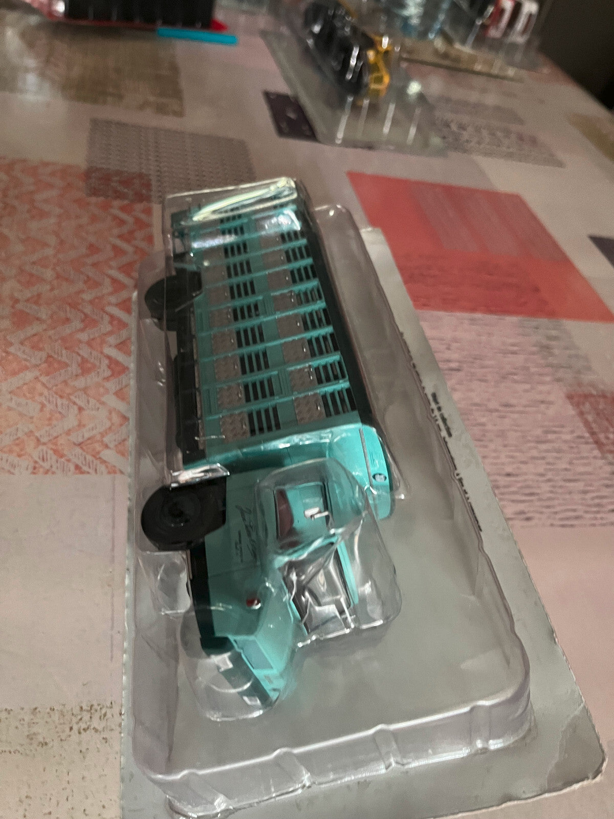 Voiture miniature Camion Berliet Stradair 10 Cochonnière Hachette 1/43