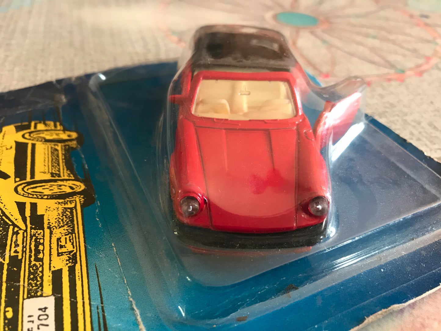 Voiture Miniature Vintage Porsche Rally Runner Jet Speed Die Cast Metal