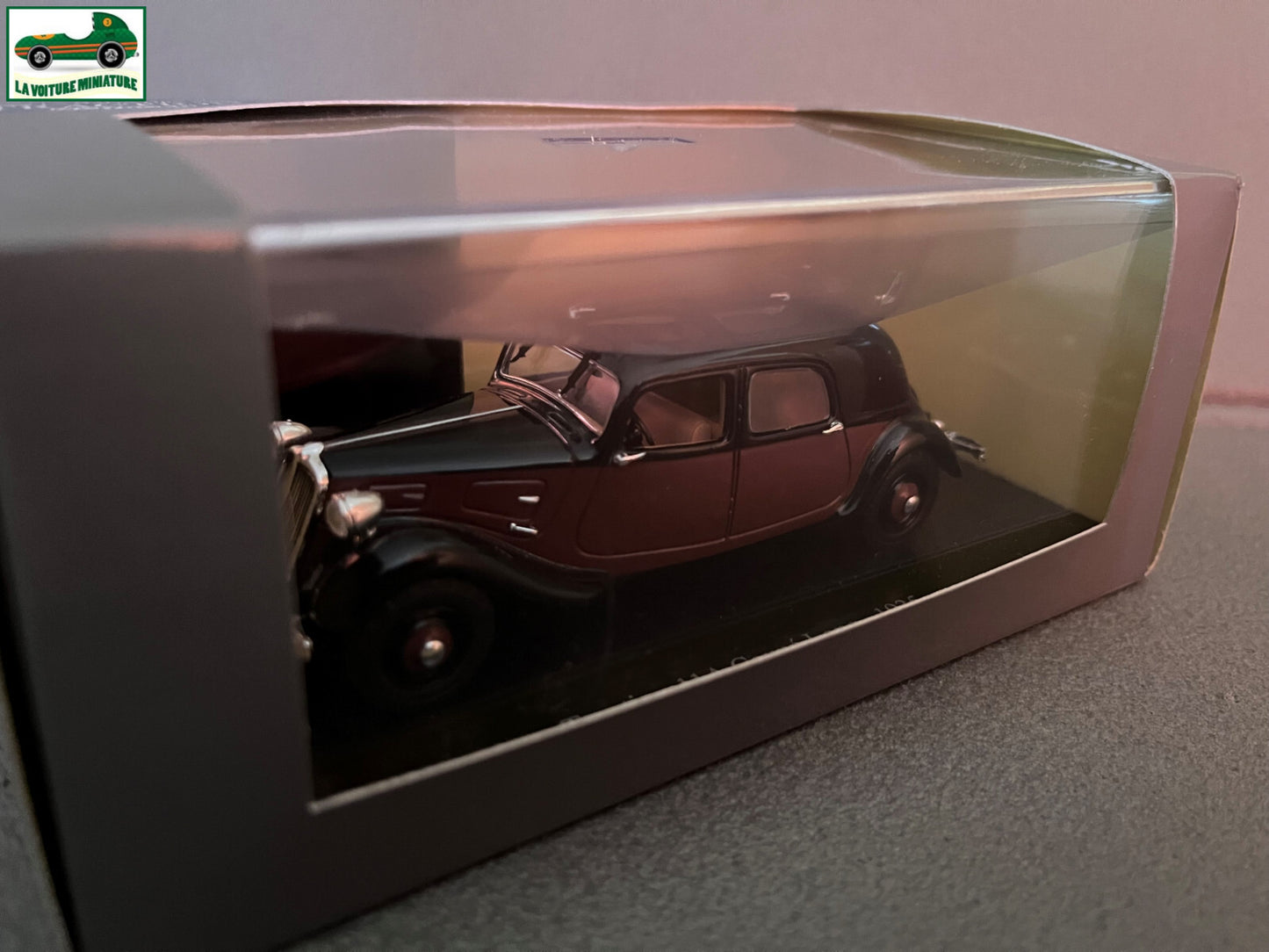 Voiture Miniature Citroen Traction 11A Coupé Long 1935 Atlas Courtage 1/43