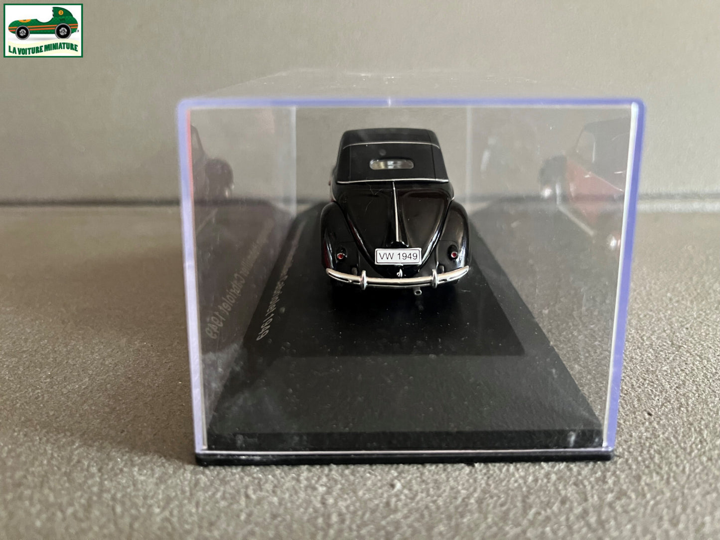 Voiture miniature VW Volkswagen Hebmuller Cabriolet 1949 Coccinelle Cox au 1/43
