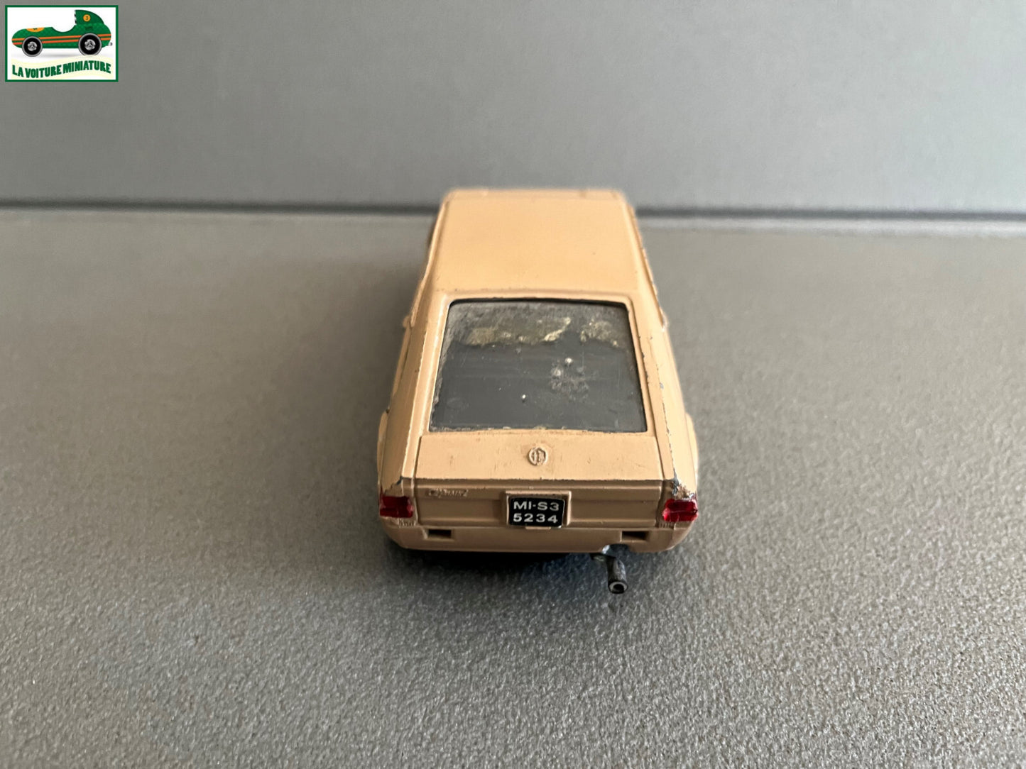 Ancienne Miniature Alfa Romeo Alfasud Politoys 1/25 Epave