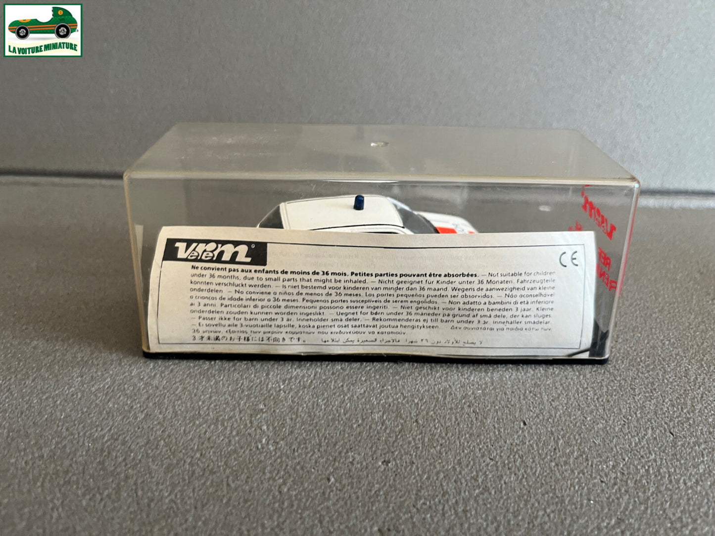 Voiture Miniature Renault Clio Police REF 212 Verem France 1/43