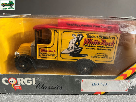 Voiture Miniature Corgi Mack Truck White Rock 1/43 1/50
