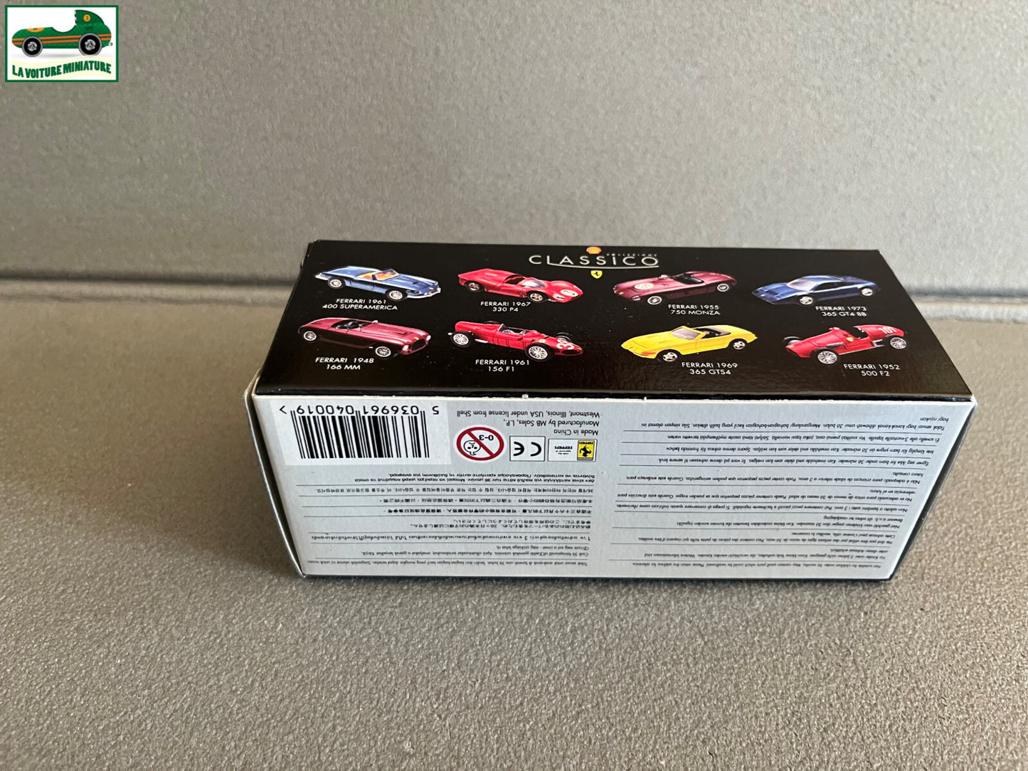 Voiture Miniature Ferrari 1961 400 SuperAmerica Collection Classico Shell