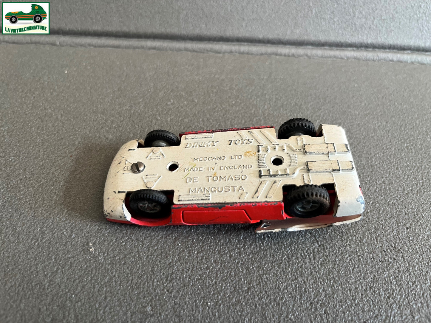 Ancienne Miniature Voiture Dinky Toys De Tomaso Mangusta Meccano 1/43 Epave