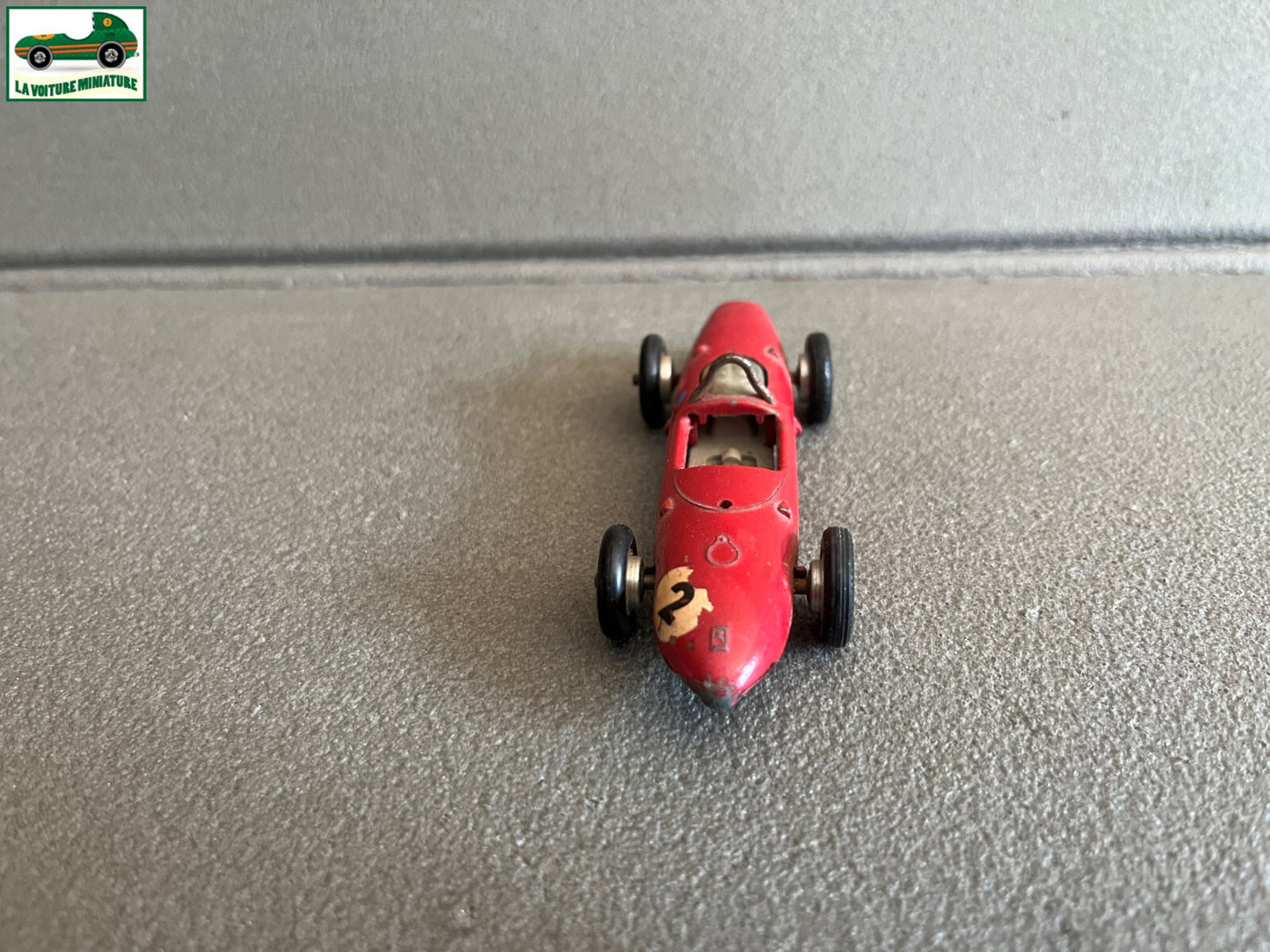 Ancienne Voiture Miniature Ferrari F1 Solido Serie 100 France 1/43 Epave