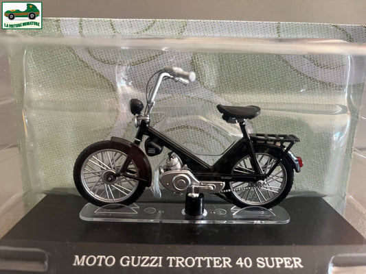 Moto Cyclomoteur miniature Guzzi Trotter 40 Super Leo Models 1/18