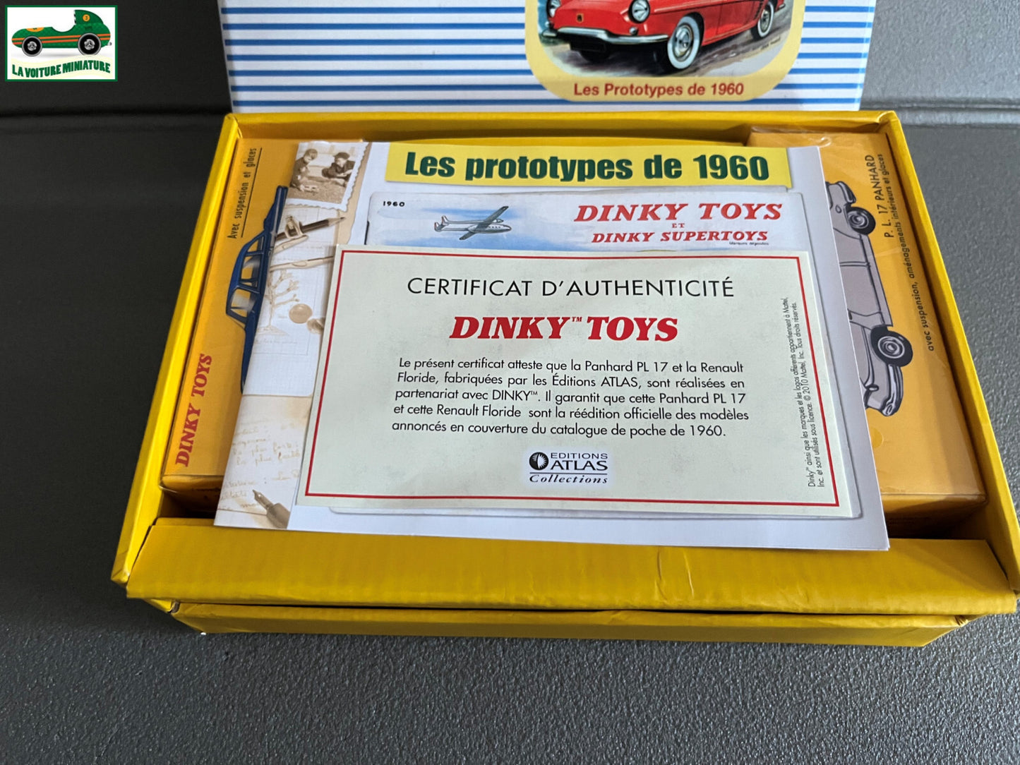 Voiture miniature Coffret Collector Les Prototypes de 1960 Dinky Toys Atlas