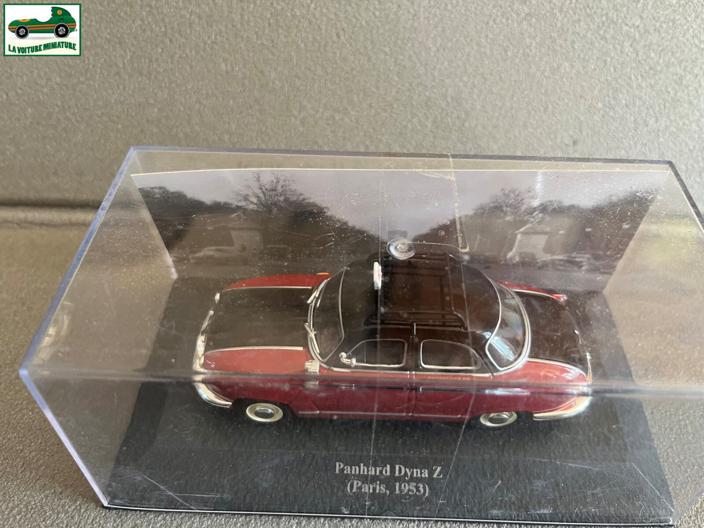 Voiture Miniature Taxi Panhard Dyna Z Paris 1953 Taxis du Monde au 1/43