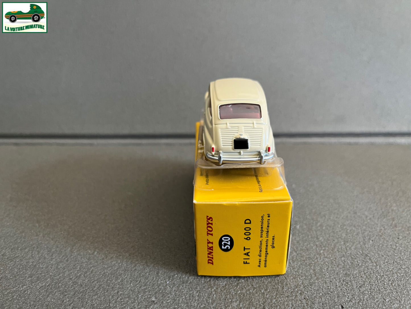 Voiture miniature Fiat 600D 520 Dinky Toys Atlas