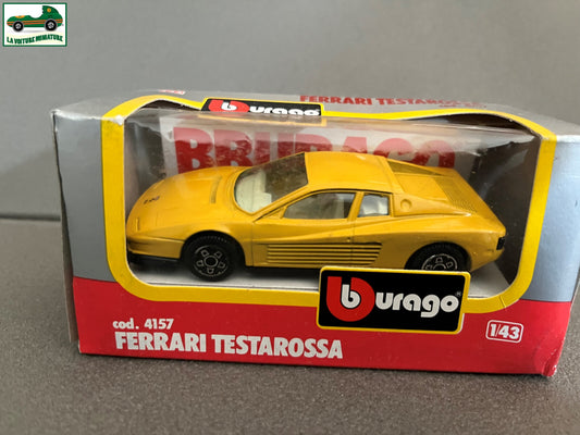 Voiture miniature Ferrari Testarossa cod. 4157 Burago au 1/43