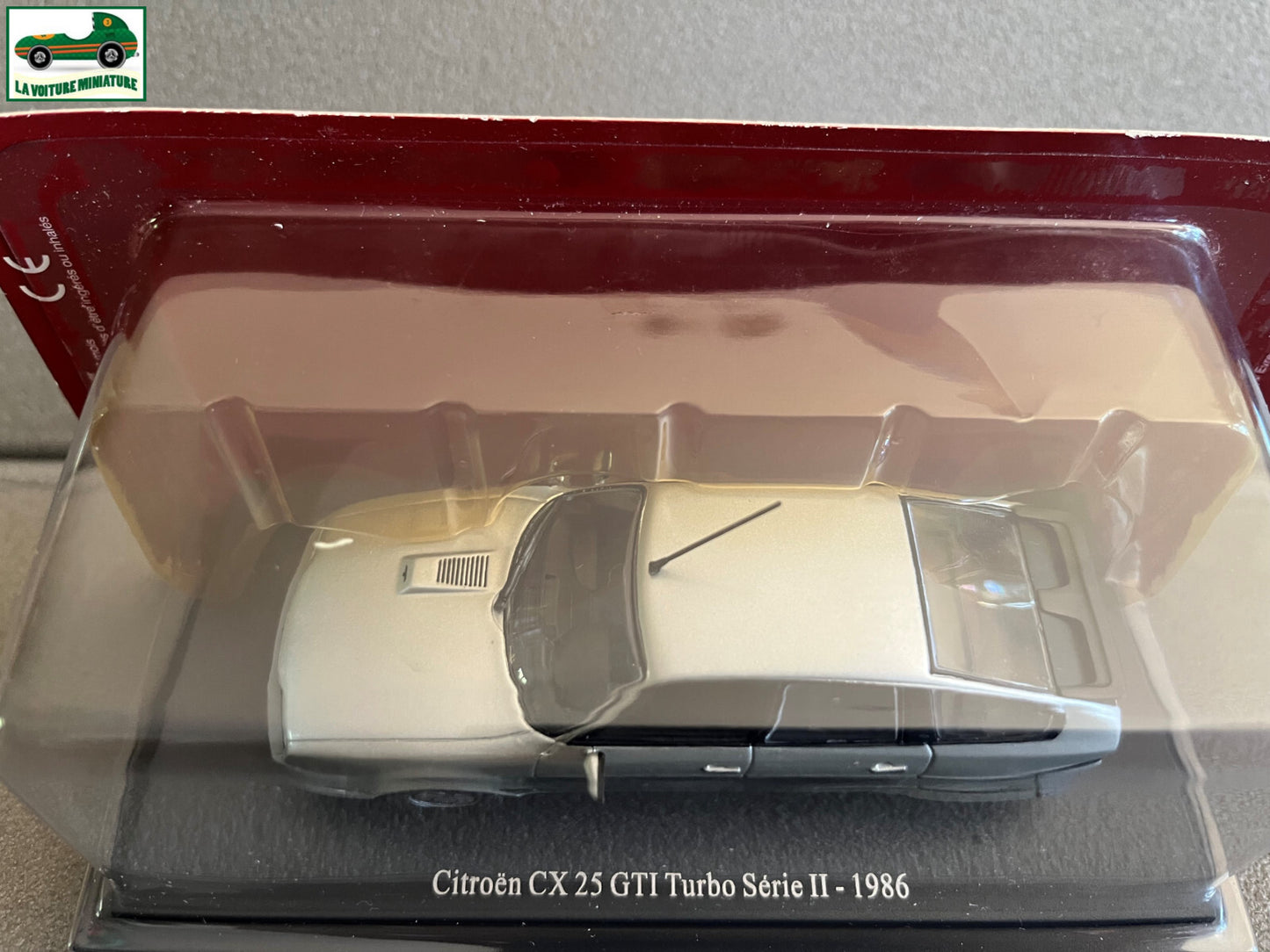 Voiture miniature Citroen CX 25 GTI Turbo Série II 1986 au 1/43