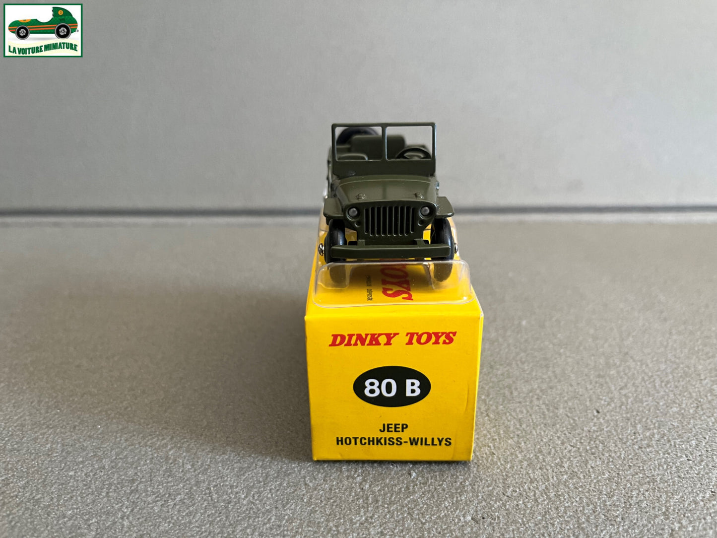 Voiture miniature Jeep Hotchkiss Willys 80B Dinky Toys Atlas