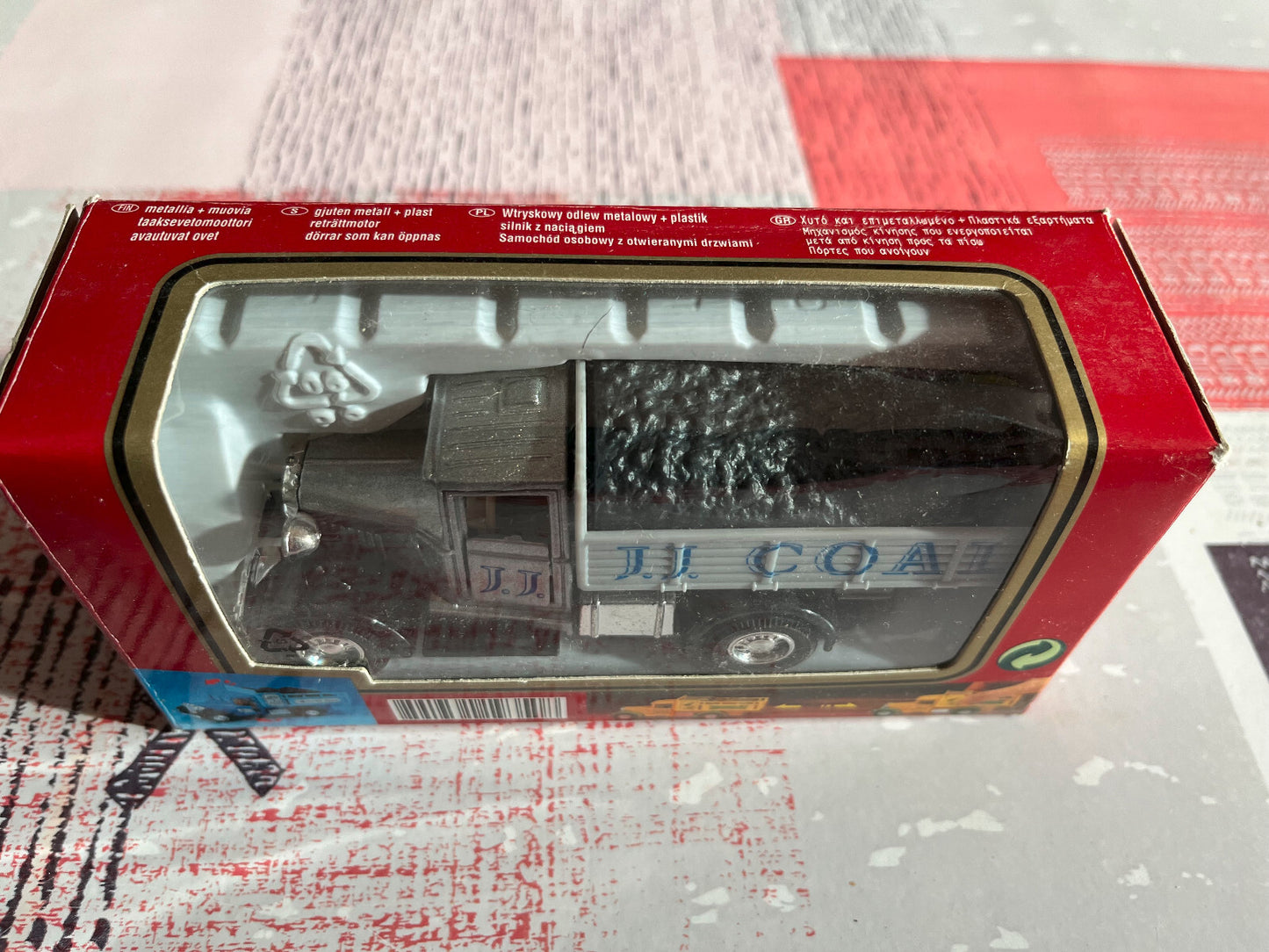 Voiture Miniature Camion Antique Lorry Hobby Dax J.J Coal Charbon au 1/43