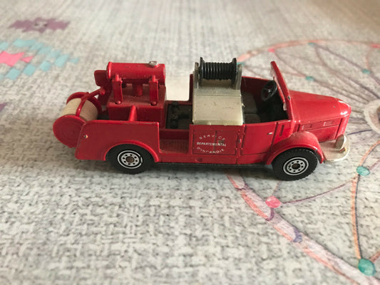 Voiture Miniature Camion Secours Pompiers Hotchkiss H.6 G54 Solido 1/50