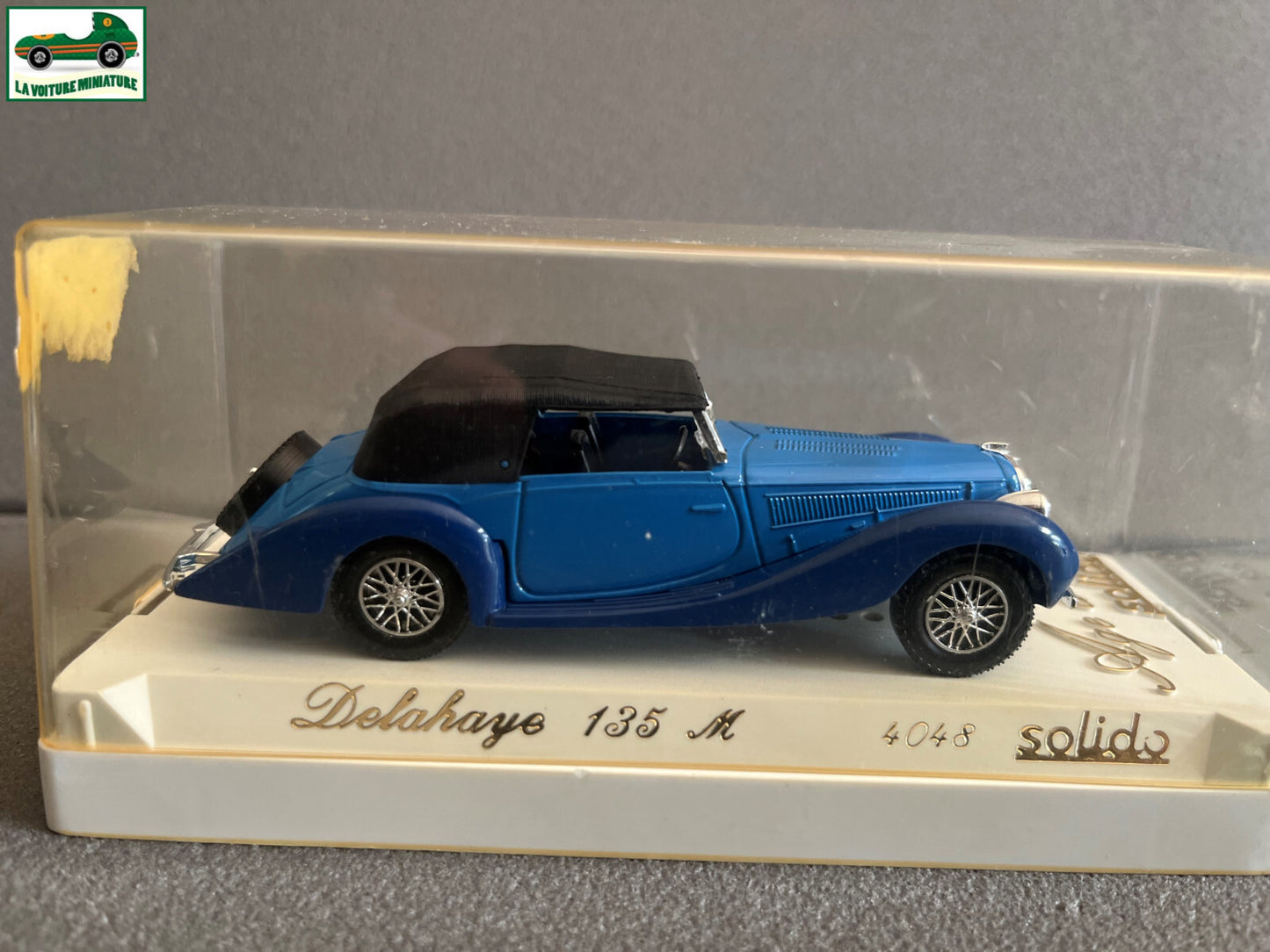 Voiture Miniature Delahaye 135 M 4048 Solido au 1/43