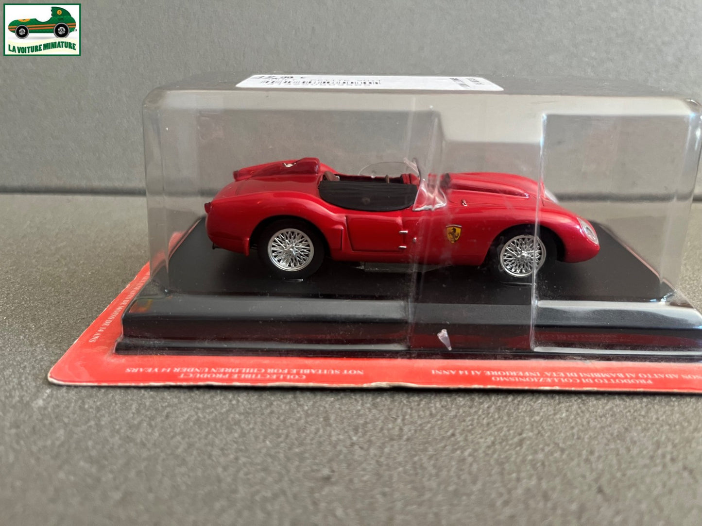 Voiture miniature Collection Ferrari 250 Testa Rossa Ixo Fabbri au 1/43