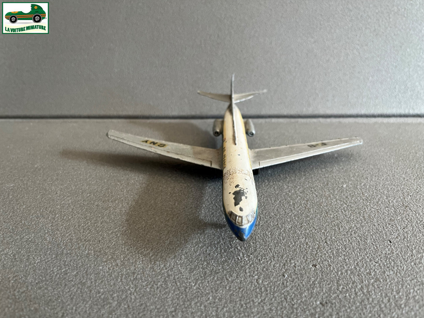 Ancienne Miniature Dinky Super Toys Avion Caravelle SE 210 Meccano France Epave