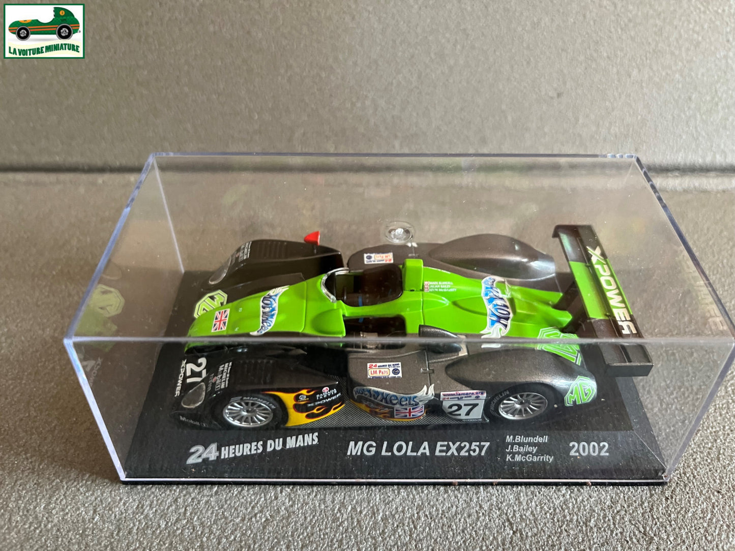 Voiture Miniature MG LOLA EX257 24 Heures du Mans 2002 au 1/43