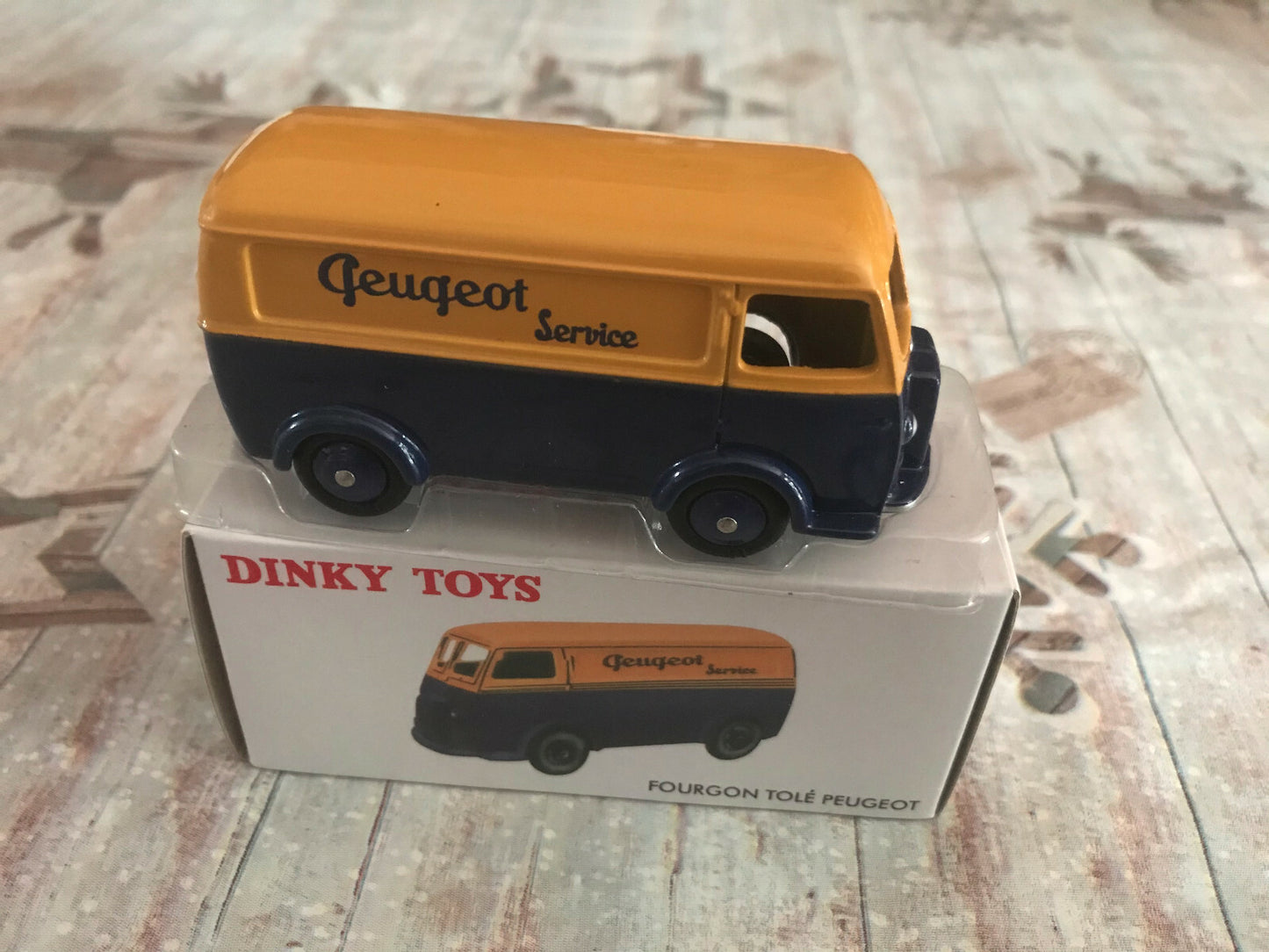 Voiture Miniature Fourgon Tolé Peugeot Service Hors Série 25 B Dinky Toys Atlas