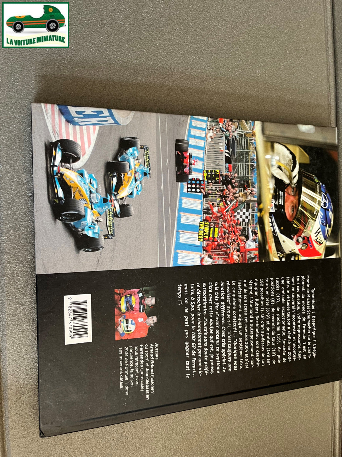 Livre Voiture Automobile Formule 1 2004 Horizon