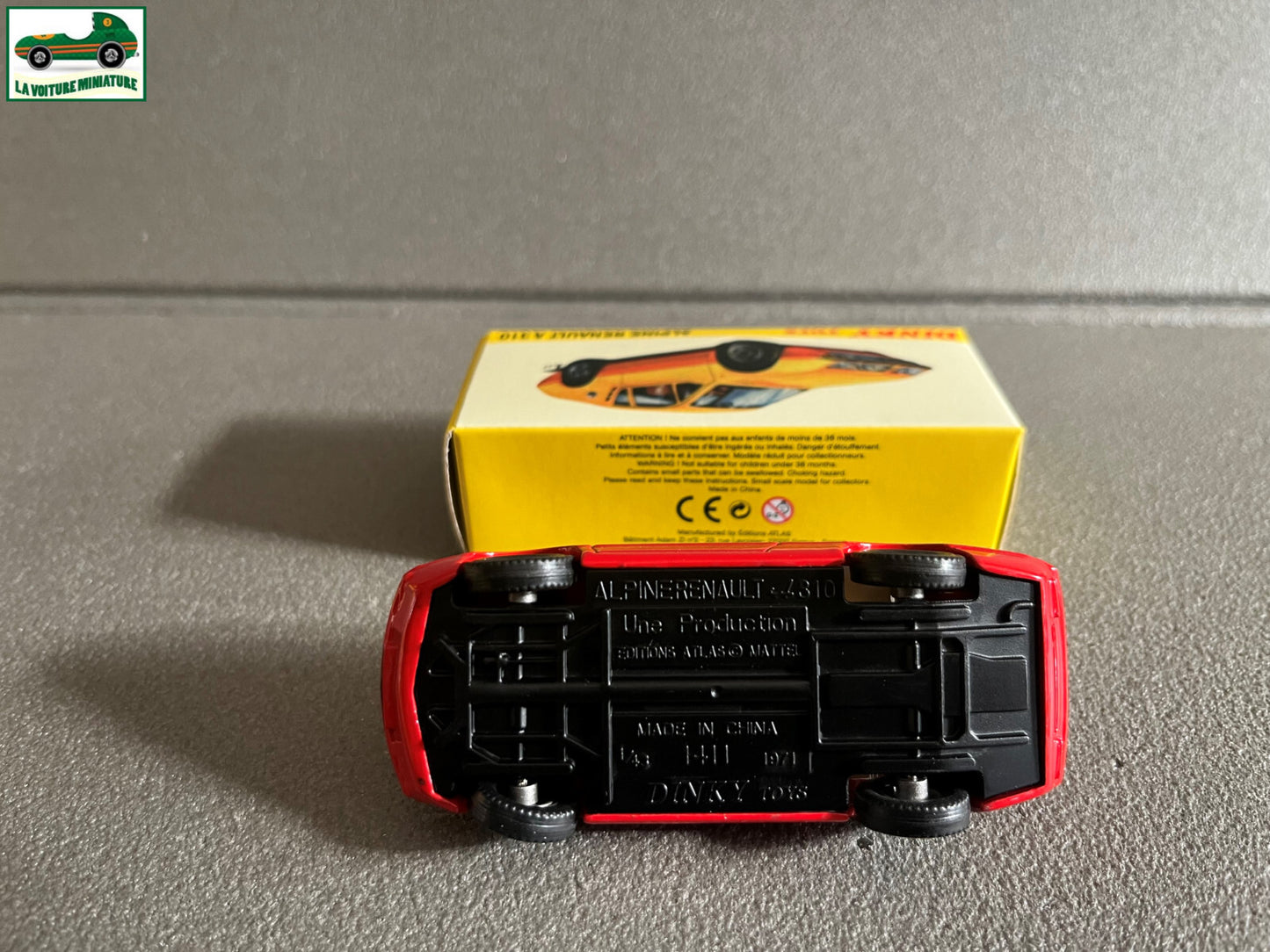 Voiture miniature Renault Alpine A310 1411 Dinky Toys Atlas